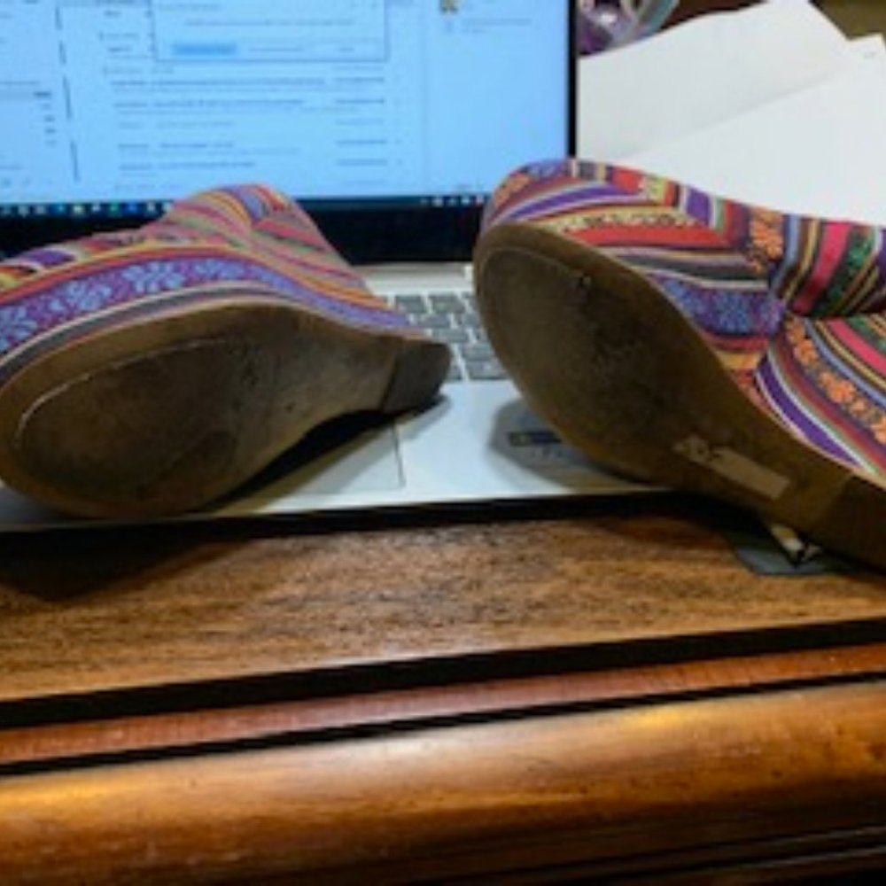 Steve Madden Boho Fabric Wedge - image 5